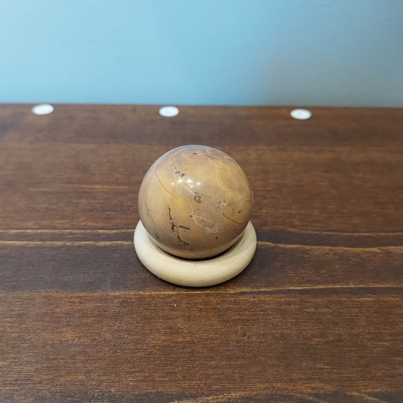 🔥 Sale 🔥 Pink Marble Sphere - 5.65 - Final Price - Picture 1 of 12